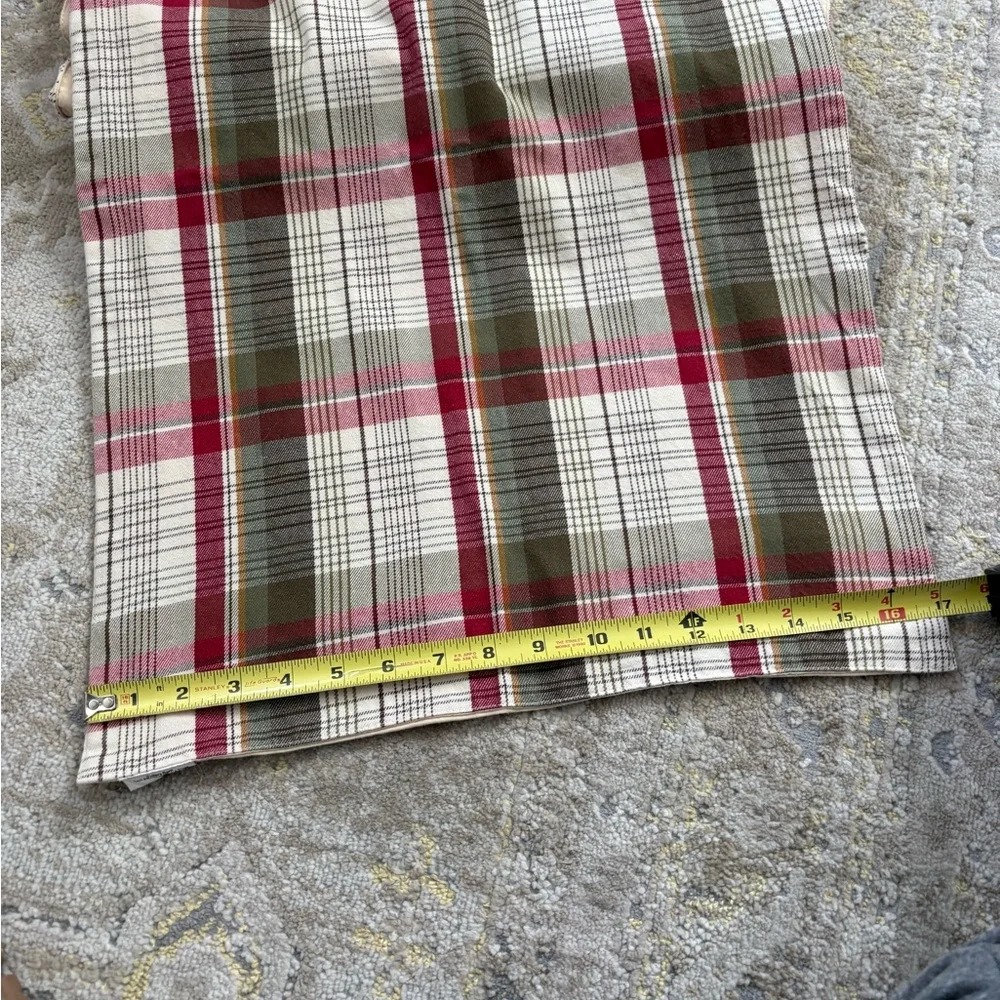Pottery Barn Kirkwood Plaid Table Runner